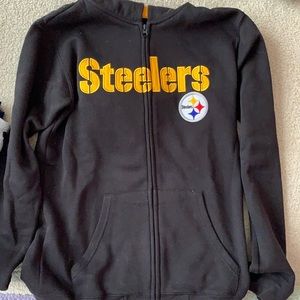 NFL team apparel Steelers sweatshirt, youth XL